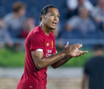 Virgil van Dijk's future at Liverpool is uncertain