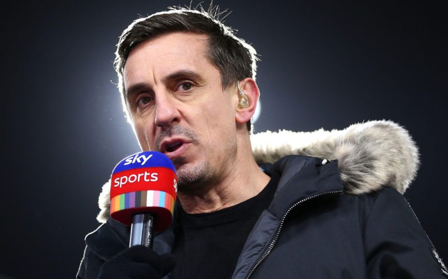 Gary Neville Arsenal Title Race