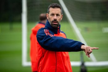 Leicester City Manager Ruud van Nistelrooy