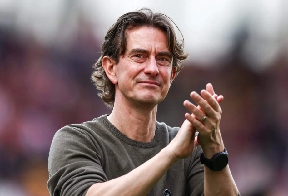 Tottenham Hotspur Have Appointed Thomas Frank, Who Is Seen Clapping in This Photo