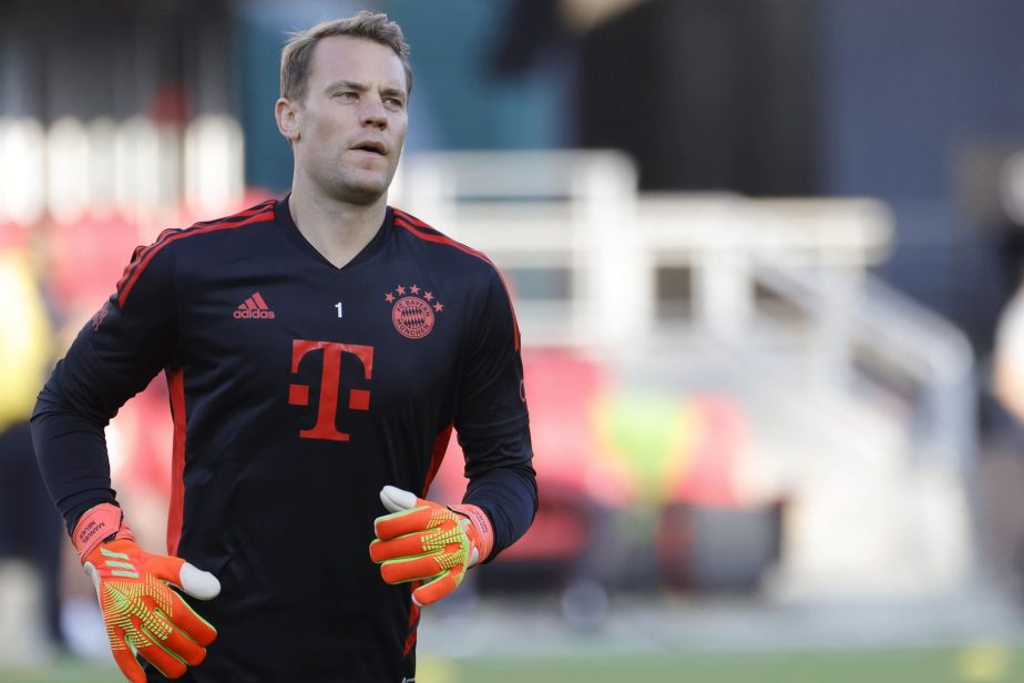 Manuel Neuer in Action for Bayern Munich
