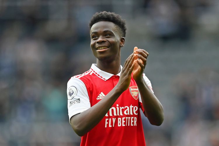Bukayo Saka is Arsenal's longest-serving Premier League player