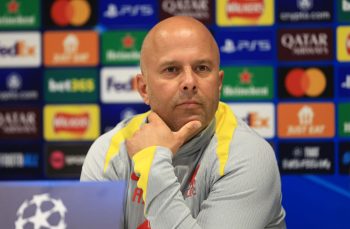 Liverpool boss Arne Slot will be replaced by John Heitinga due to his ban