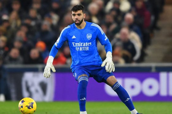 Arsenal Goalkeeper David Raya