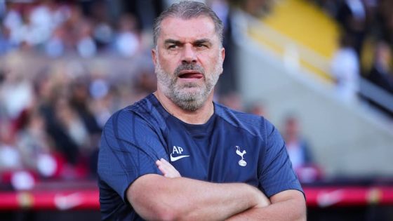 Ange Postecoglou Tottenham manager - europa league draw