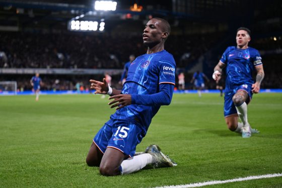 Nicolas Jackson Celebrating