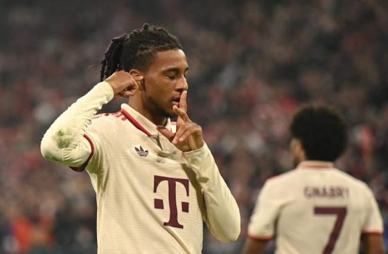 Michael Olise – Bayern Munich Champions League Home Kit Ban