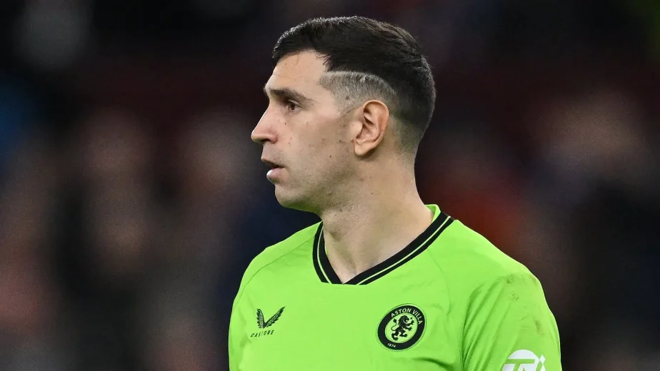 Emiliano Martinez, Pictured Here, Is a Man Utd Target