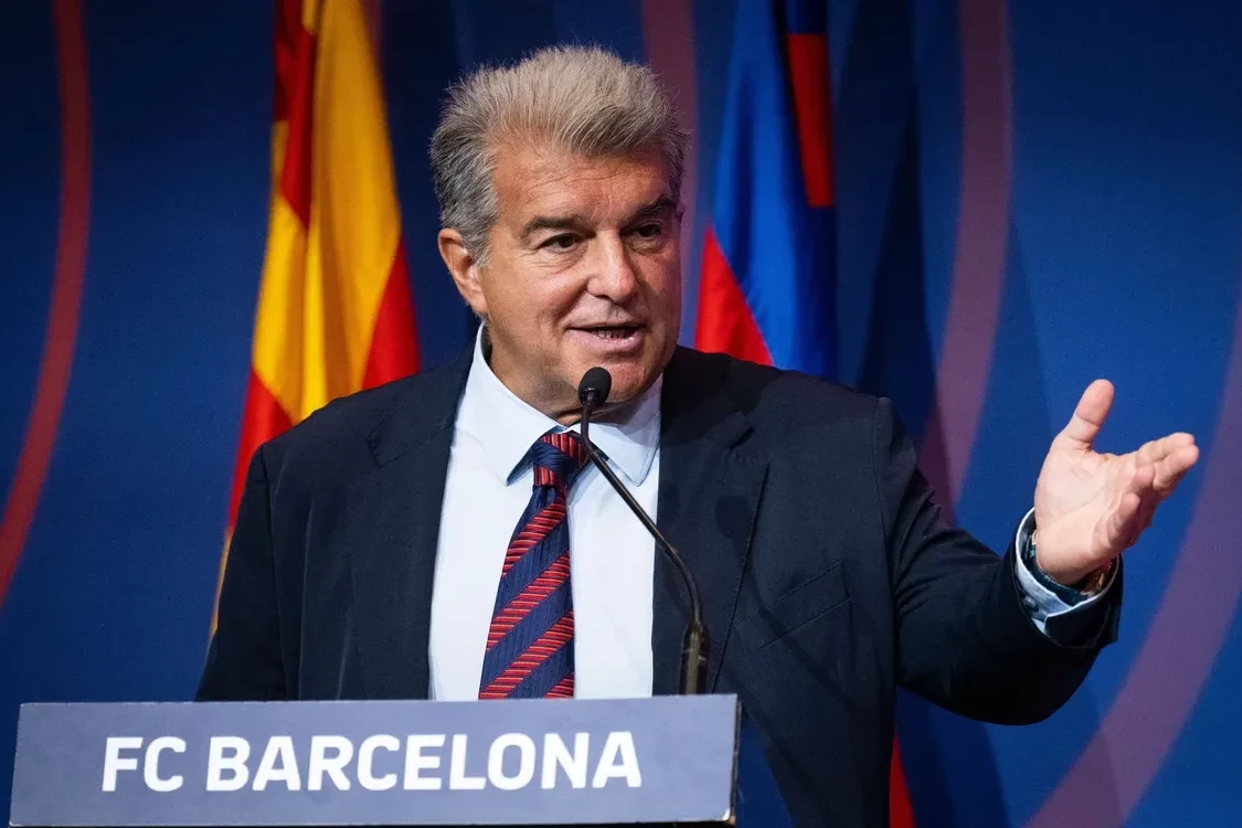 Barcelona President Joan Laporta