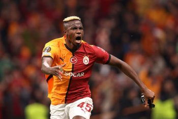 Victor Osimhen Celebrating