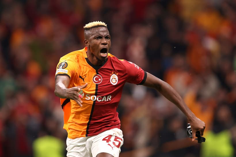 Victor Osimhen Celebrating