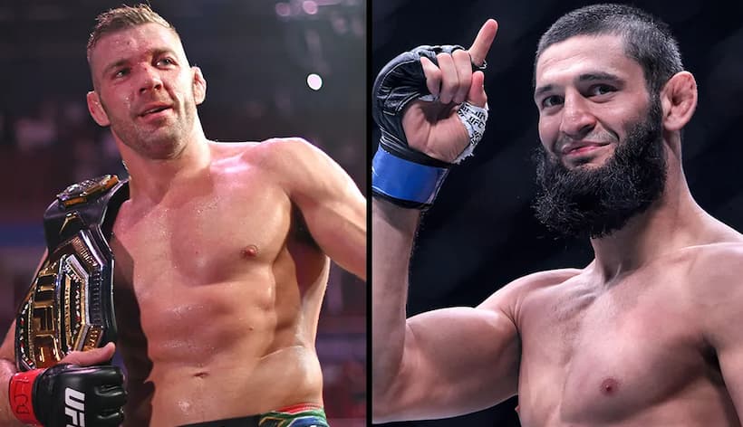 Dricus du Plessis vs Khamzat Chimaev SIGNED For UFC 317