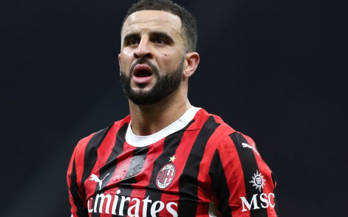 Kyle Walker - AC Milan 1-1 Feyenoord Champions League Highlights