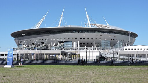 Most expensive stadiums in the world. Krestovsky Stadium in Russia