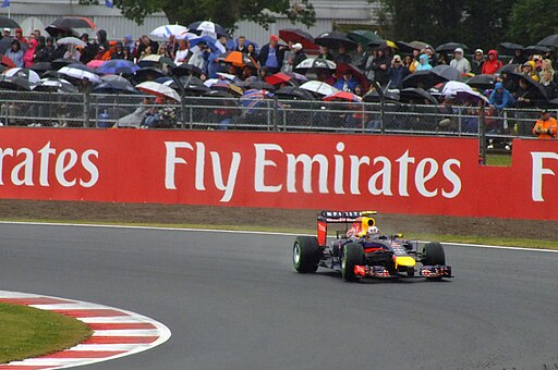 Max Verstappen at the British GP