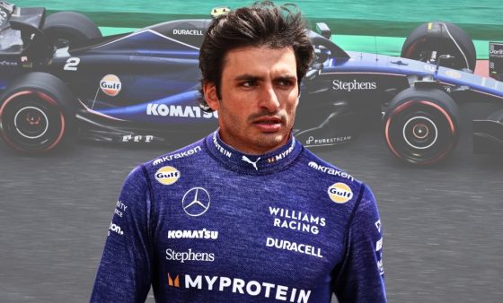 Carlos Sainz, Who Is One of the Highest Paid F1 Drivers in 2025, Looks on