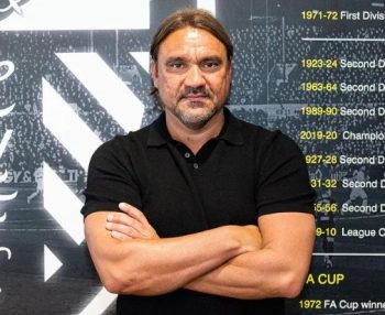 Leeds manager Daniel Farke. Portsmouth preview