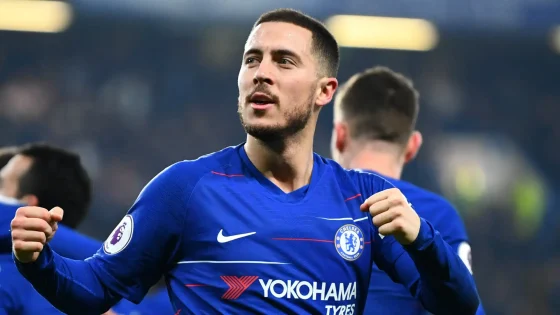 Eden Hazard, Who Is Seen Celebrating Here, Scored One of Best Goals in FA Cup Quarter-Final History