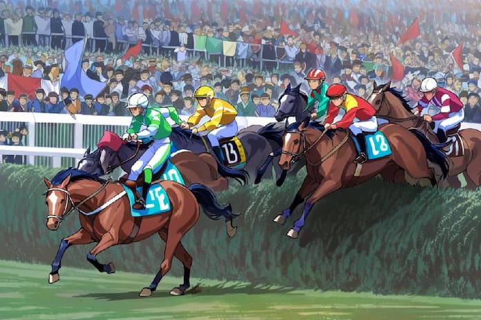 Grand National Cartoon