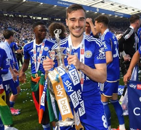 Harry Winks left Tottenham and won the Championship trophy with Leicester City