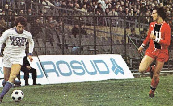 Herve Flores Dribbling with the Ball in PSG vs Marseille