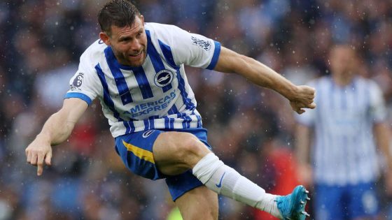 James Milner, Who Is in the 50 Goals & 50 Assists Club in Premier League, Kicking the Ball for Brighton