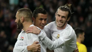 Karim Benzema Cristiano Ronaldo Gareth Bale Real Madrid