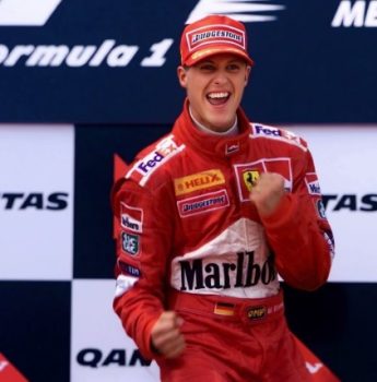 Michael Schumacher is second on F1's all-time race wins list