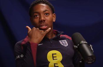 Myles-Lewis Skelly has received his first England call-up