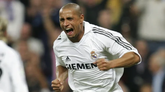 Real Madrid Legend Roberto Carlos