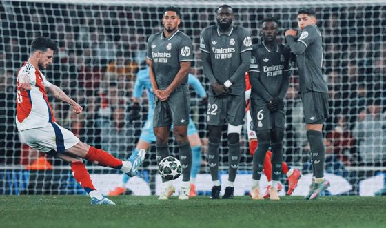 Declan Rice Was One of the Best Performers of 2024-25 Champions League Quarter-Finals