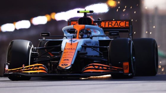 Gulf McLaren 2021 f1 livery