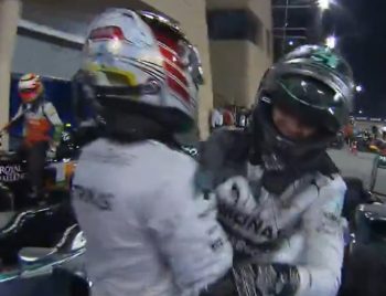 Lewis Hamilton and Nico Rosberg's 2014 battle is one of the most memorable Bahrain Grand Prix moments