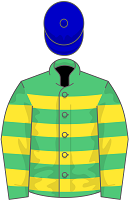 JP McManus blue cap