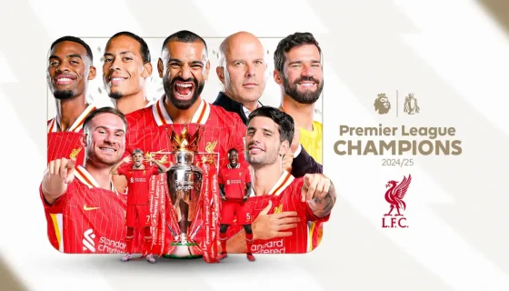 Liverpool Premier League Champions 2024-25