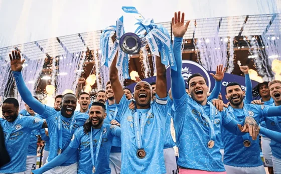 Manchester City Title Celebrations 2020-21