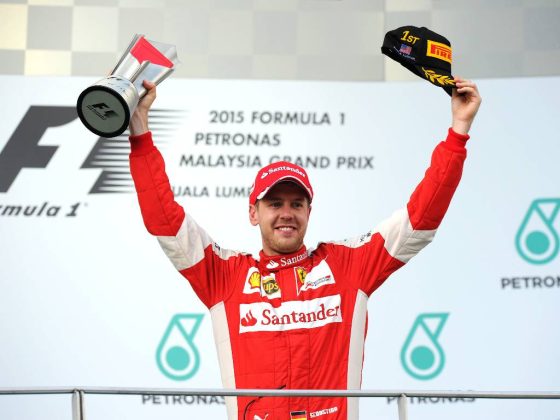 Sebastian Vettel, Pictured Here, Is One of the Greatest F1 Drivers