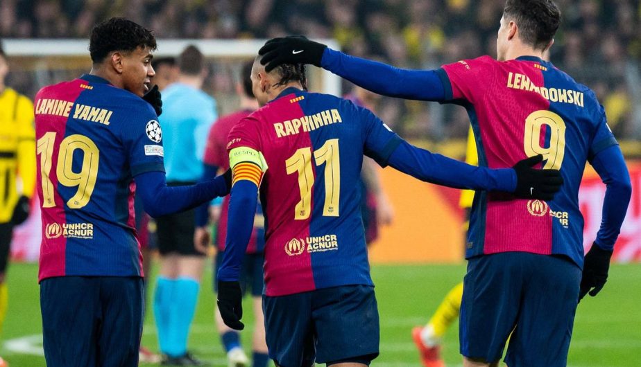 Yamal Raphinha and Lewandowski Topped Barcelona Player Ratings vs Dortmund