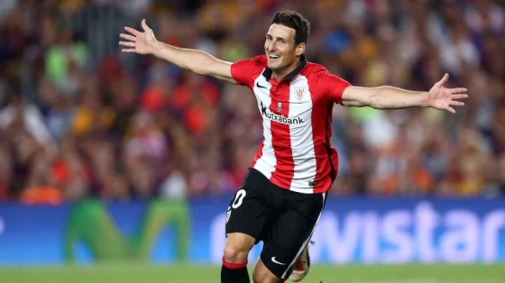 Aritz Aduriz Celebrating After Scoring