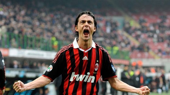 Filippo Inzaghi One of the Players With Most Goals in Champions League Finals