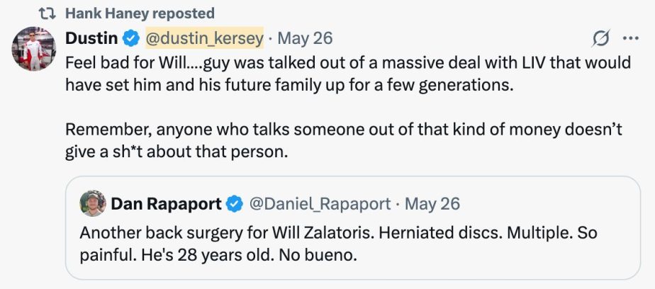 Hank Haney Repost
