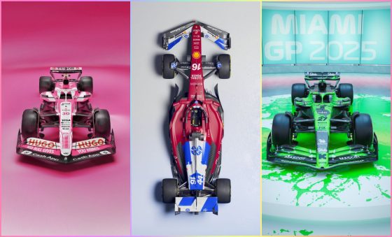 Miami Grand Prix special liveries Ferrari RB Sauber