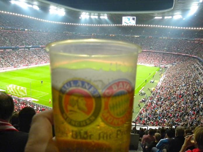allianz arena beer and drink prices
