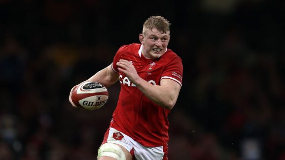 Jac Morgan Wales Rugby