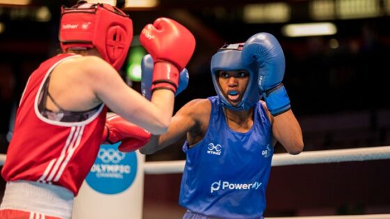 Olympic boxer headgear women