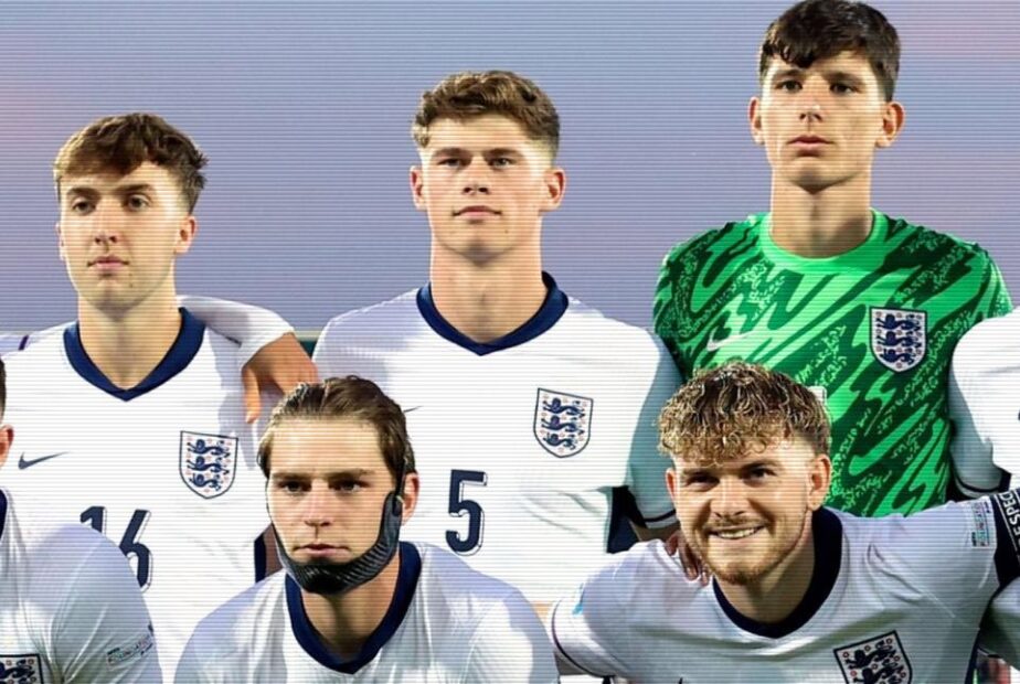 England Team Photo Euro U21