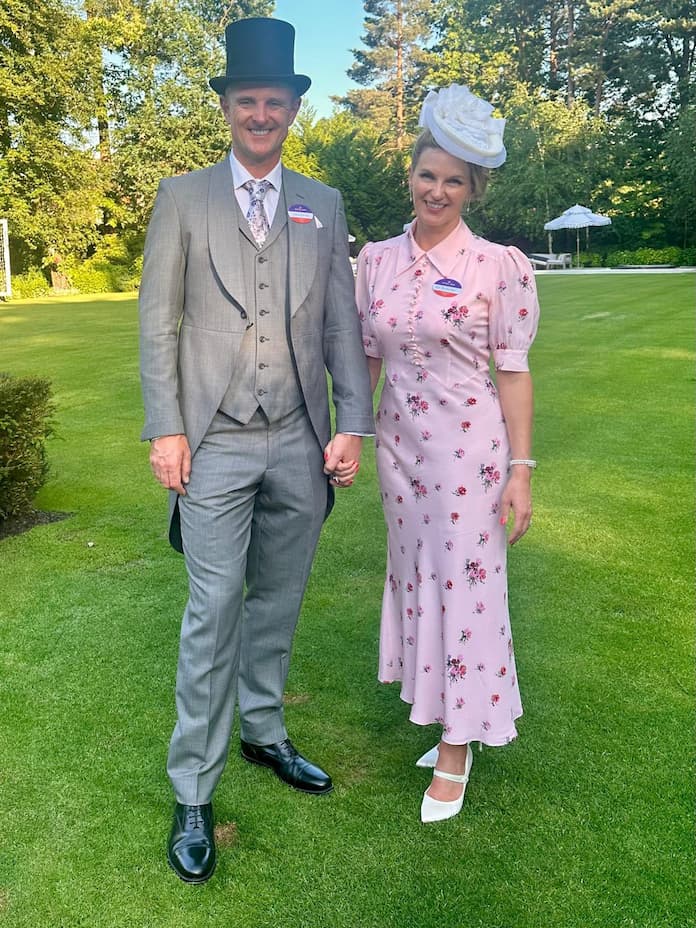 Justin Rose Royal Procession Ascot