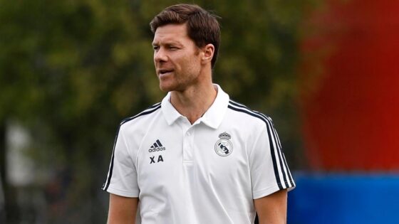 Real Madrid Manager Xabi Alonso