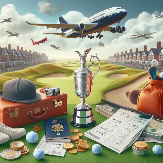 Open Golf Costs 2025 - Flights, Tickets, Taxis, Airbnb