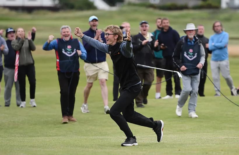 Richard Teder - The Open Amateurs - Golf